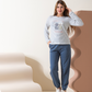 Long sleeve thermal top pajama Koala print