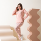 Wednesday Girls' long-sleeves pajamas cotton  * Summer Melton