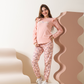 Wednesday Girls' long-sleeves pajamas cotton  * Summer Melton