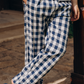 Men's gingham pant