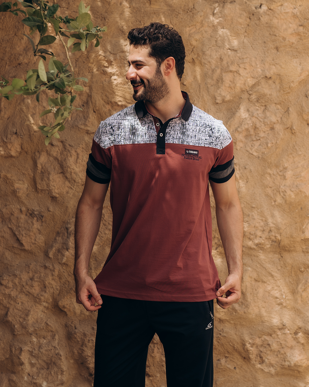 TREND MARR بيجامه رجالي زراير