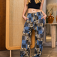 boho style women's viscose trousers