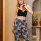 boho style women's viscose trousers
