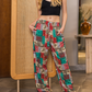 boho style women's viscose trousers