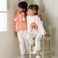 Rainbow Girls' Pajamas Long Sleeve Jacket
