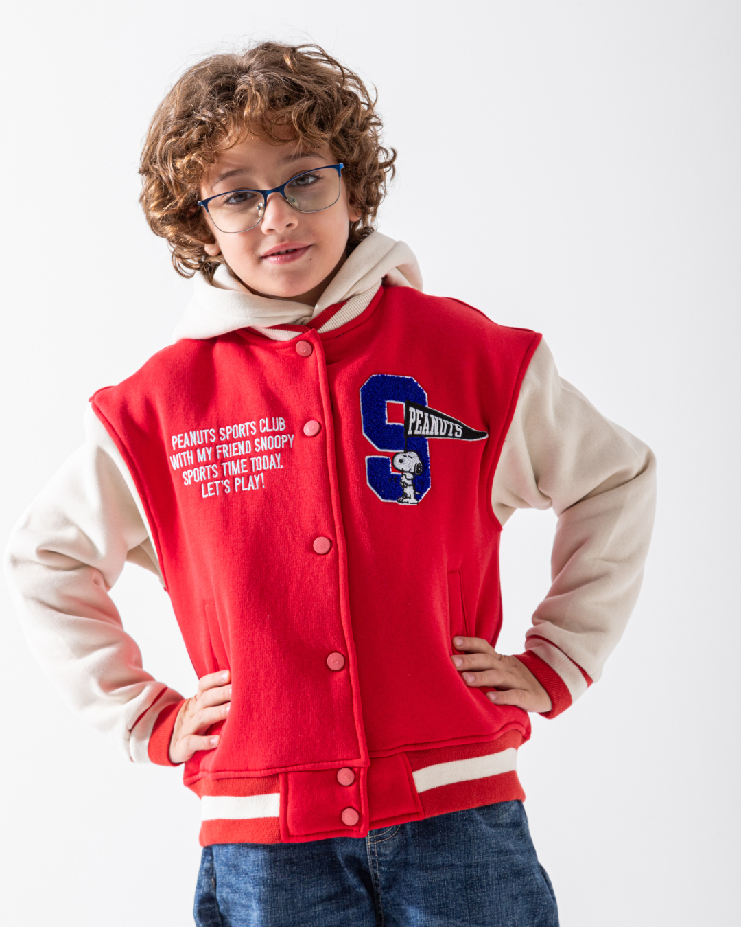 Peaunts سويت تيشرت بيسبول