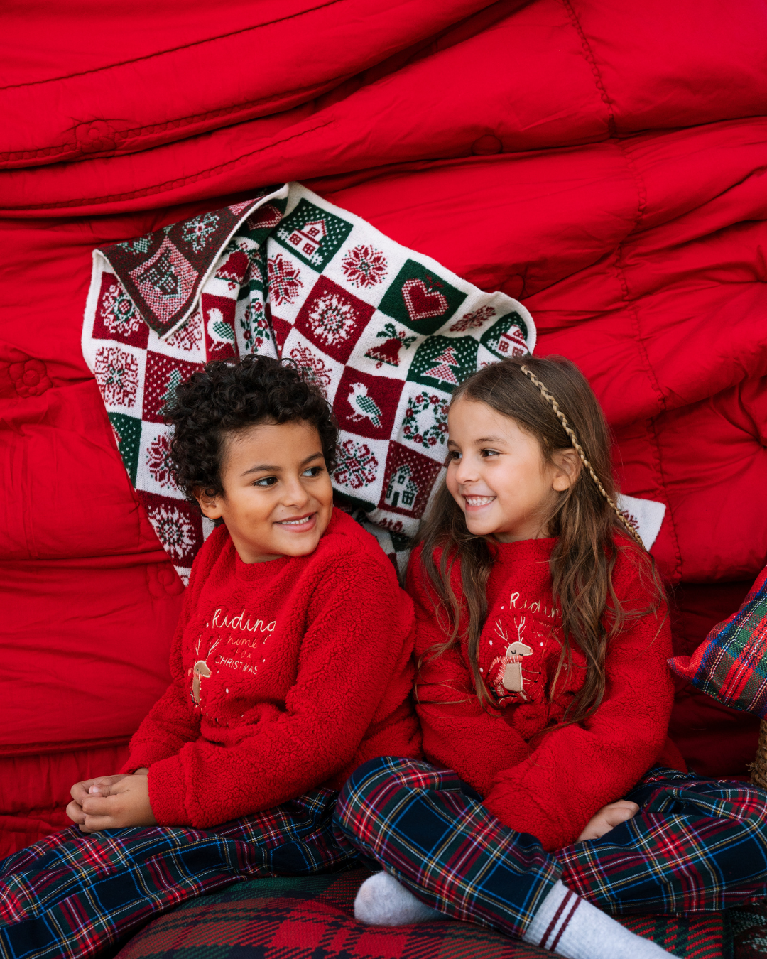 بيجاما بنطلون أجواء الكريسماس