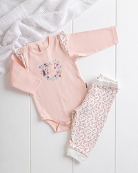 Love Winter Girls' pajama body + printed pants