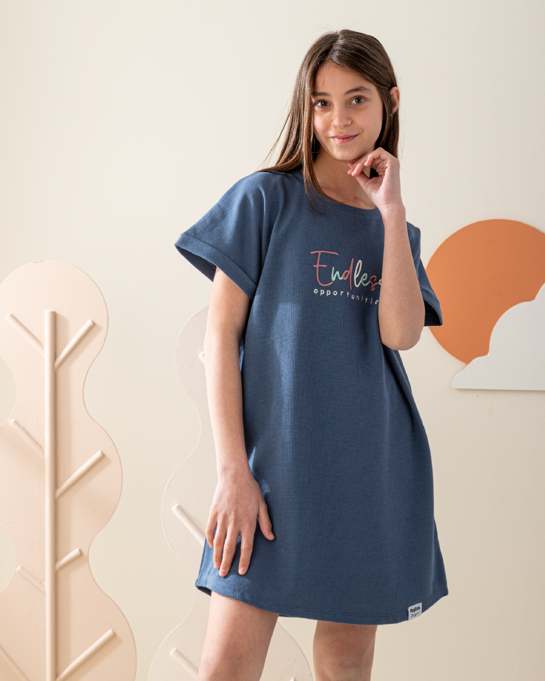 Endless Opportunities Half Sleeve Dress Jacquard