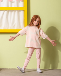 Love Heart  بيجامه بناتي