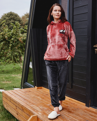 Snoopy Snaps بيجاما حريمي بولار