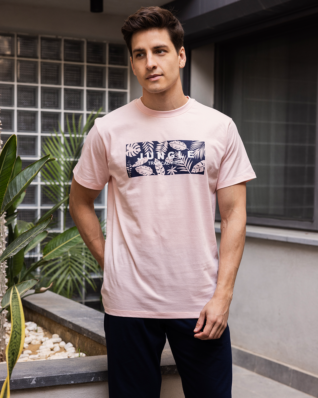 Pentacore Jungle men's pajamas with half sleeves