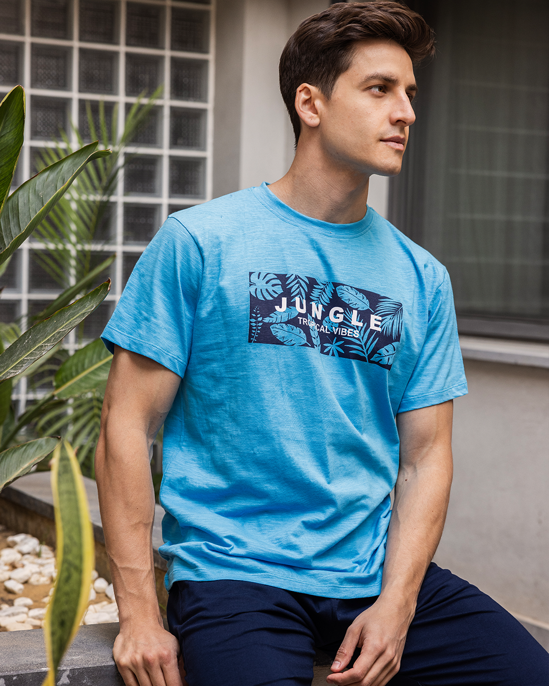 Pentacore Jungle men's pajamas with half sleeves