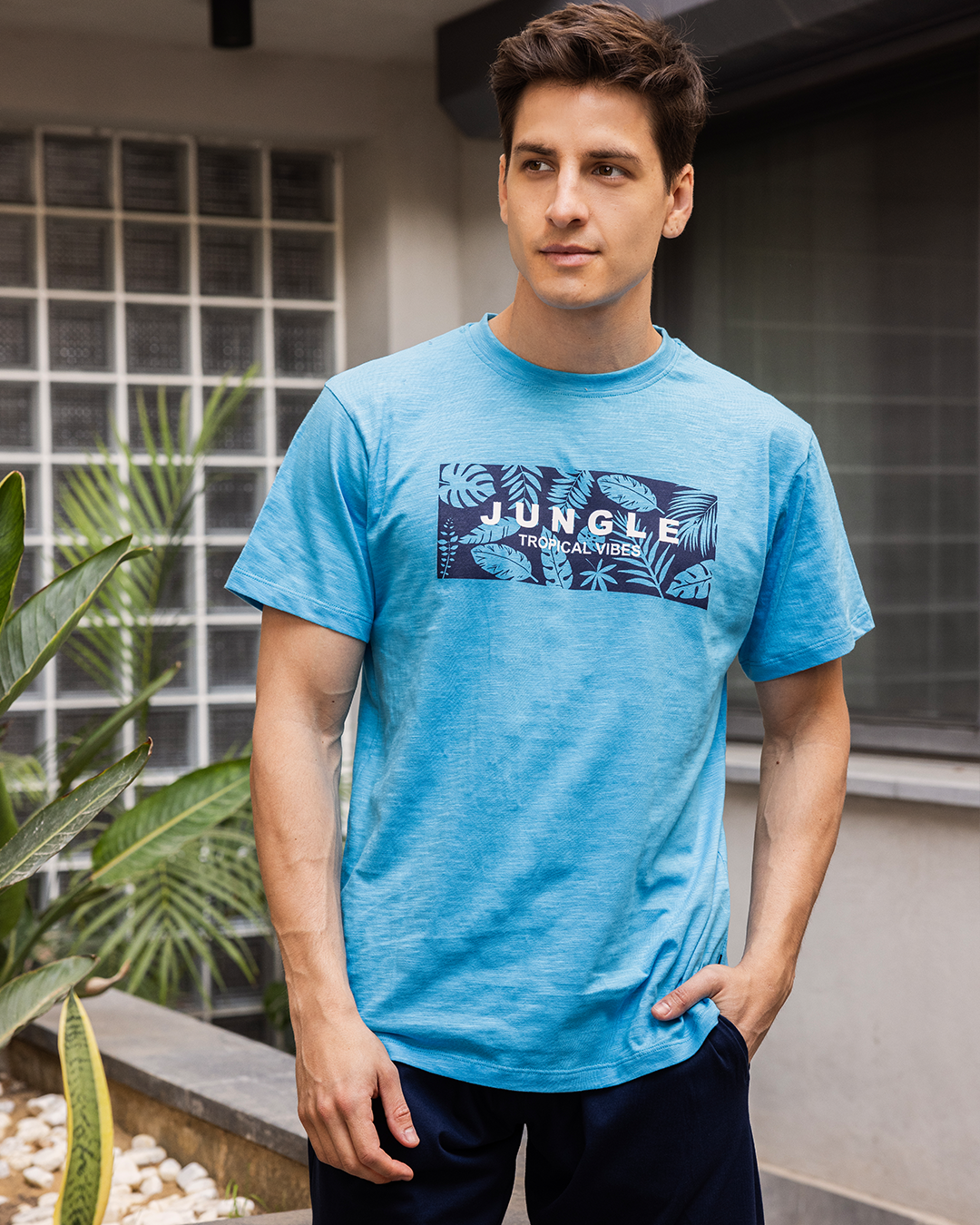 Pentacore Jungle men's pajamas with half sleeves