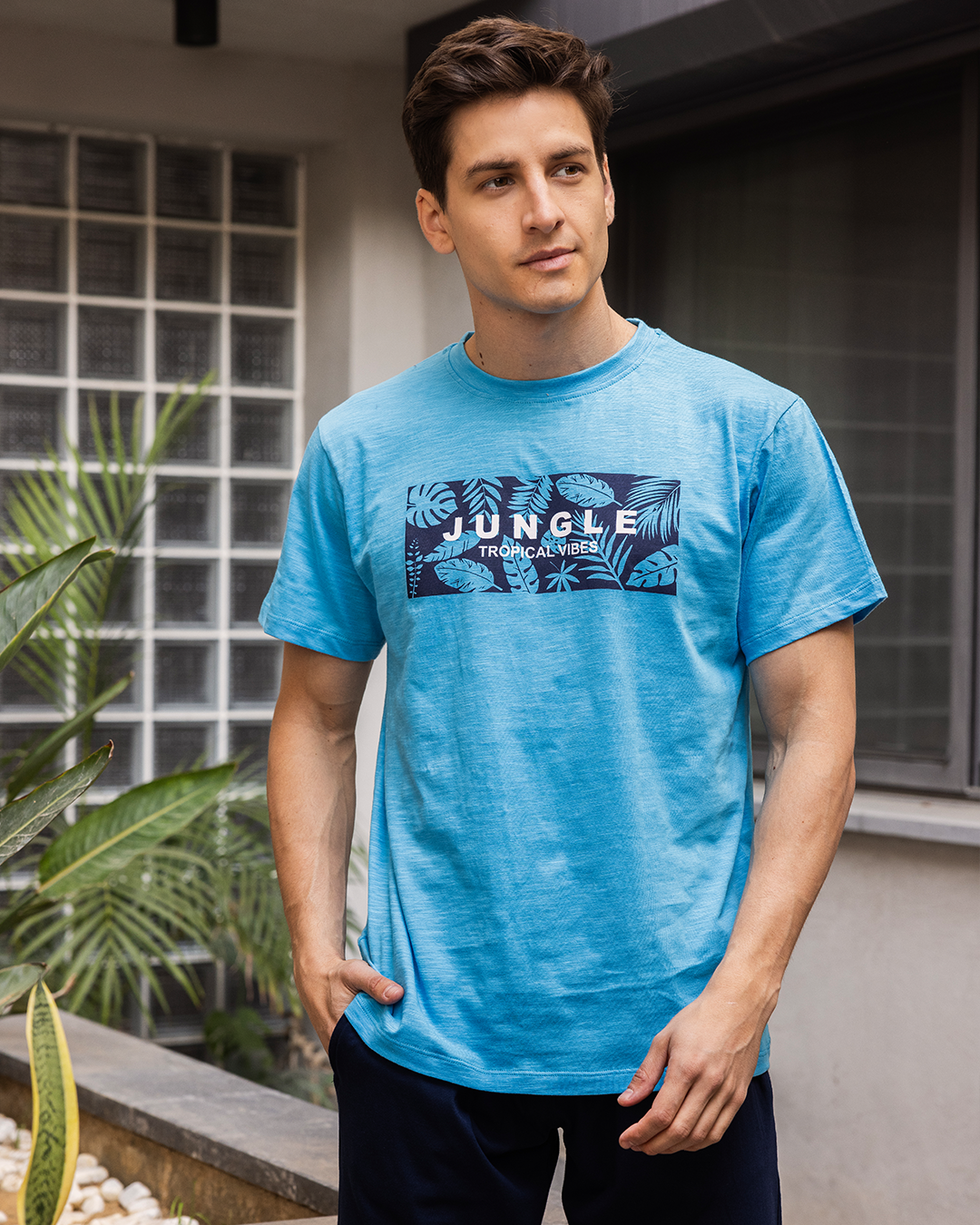 Pentacore Jungle men's pajamas with half sleeves