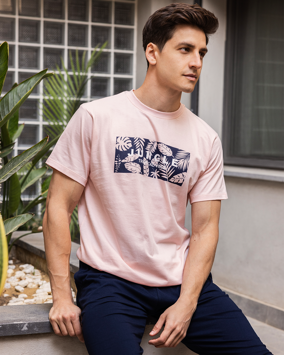 Pentacore Jungle men's pajamas with half sleeves