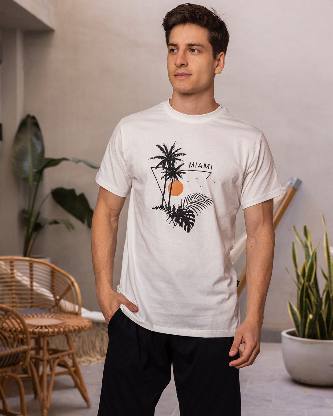 Pentacore Miami men's pajamas with half sleeves