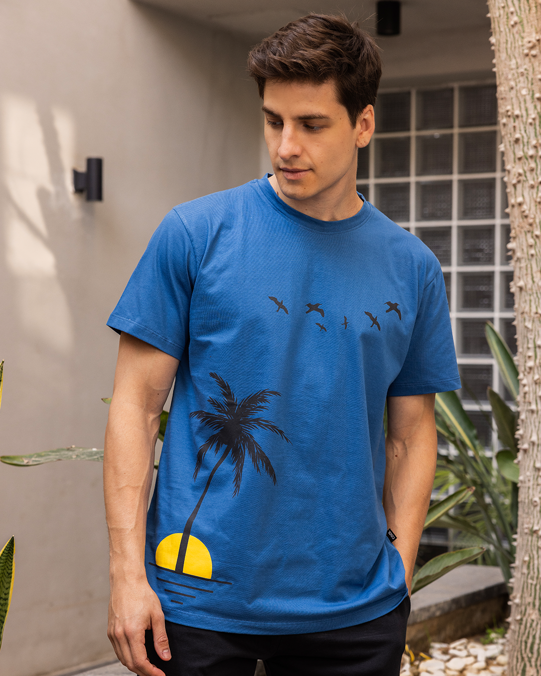 بيجامه رجالي نص كم دوران طق العصافير شورت