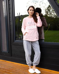 Snow awesome Women's Polar Long Sleeve Pajama