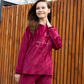 Season's greetings Women's Long Sleeve Soft elastin velvet