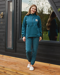 Sleepy Bear Women's Pajama High Collar