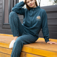 Sleepy Bear Women's Pajama High Collar
