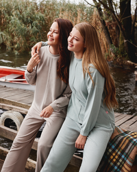 Girls Love بيجاما حريمي دربي مضلع