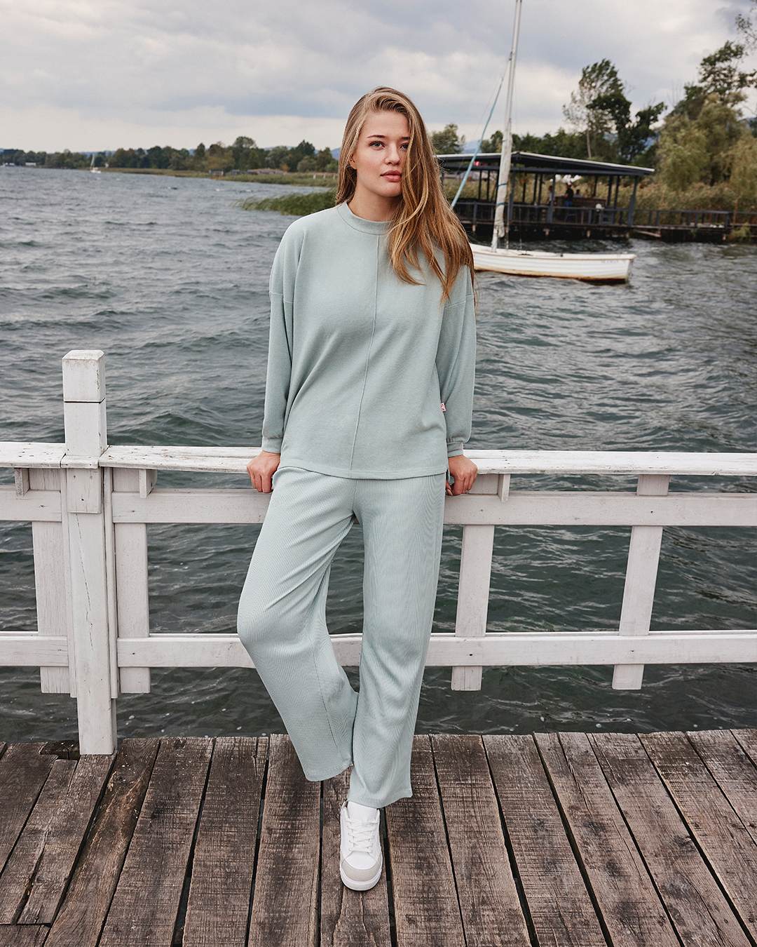 Girls Love بيجاما حريمي دربي مضلع