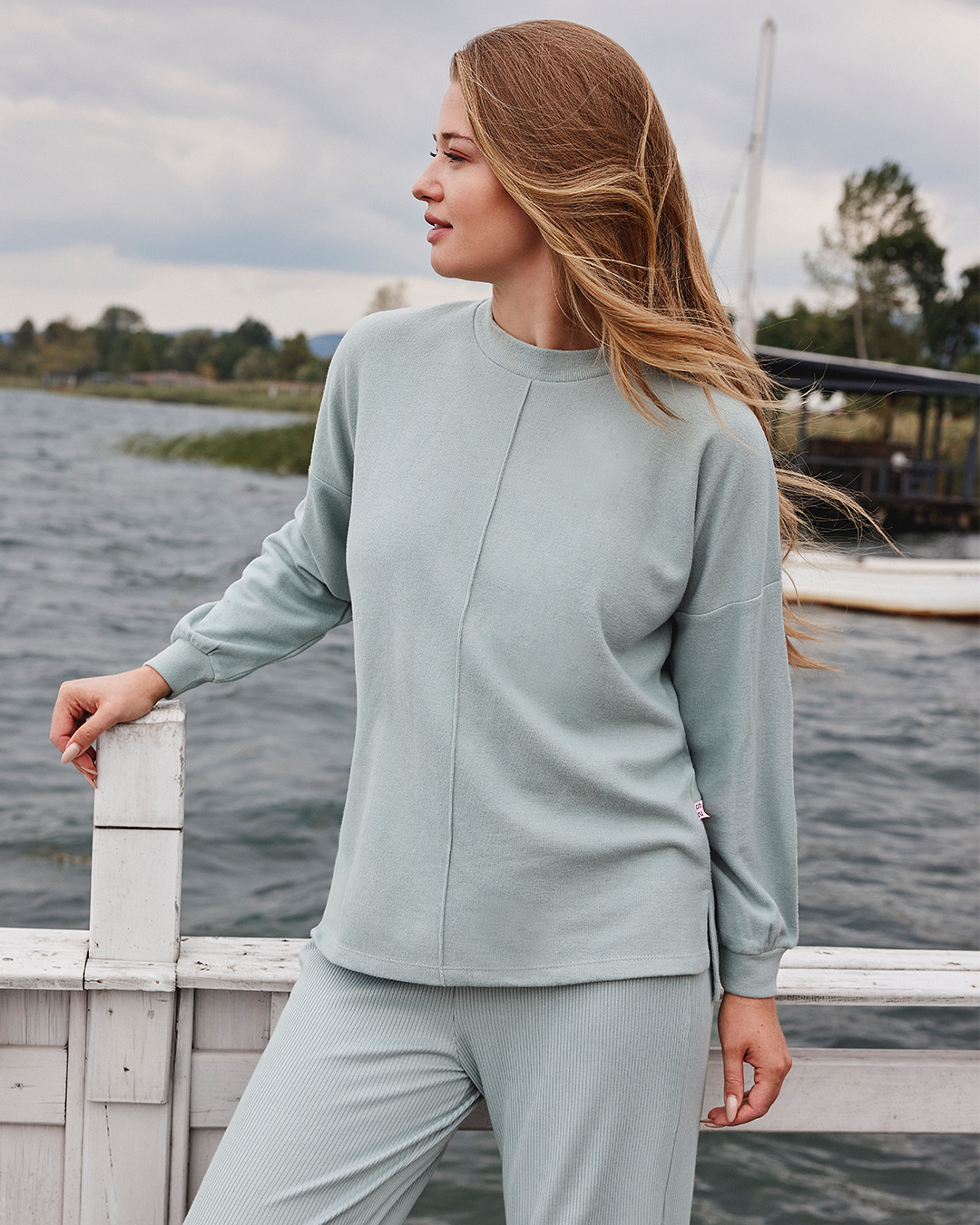 Girls Love بيجاما حريمي دربي مضلع