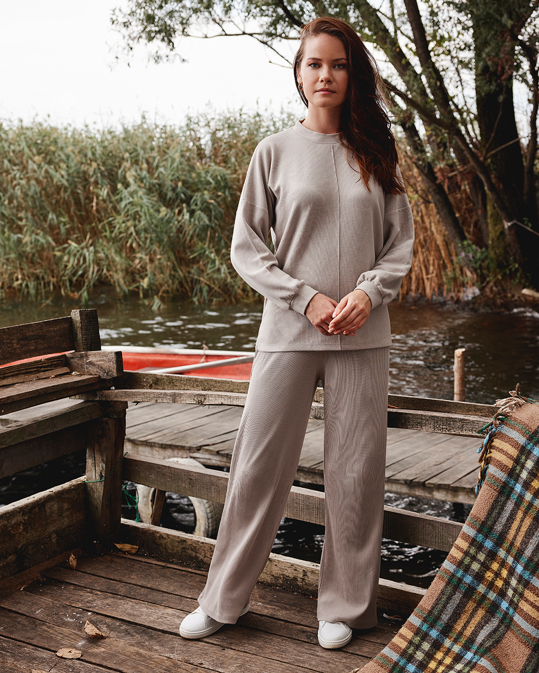 Girls Love بيجاما حريمي دربي مضلع