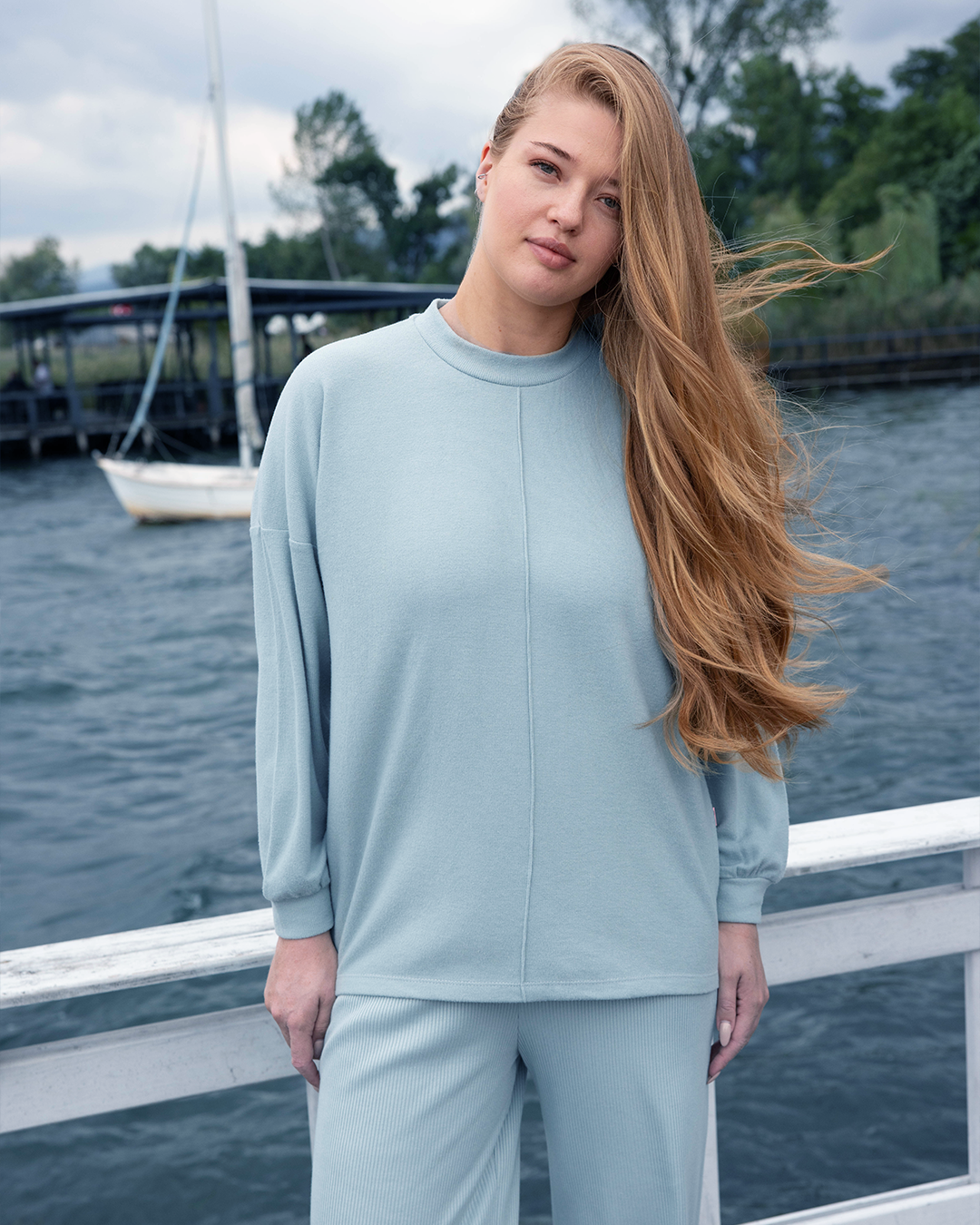 Girls Love بيجاما حريمي دربي مضلع