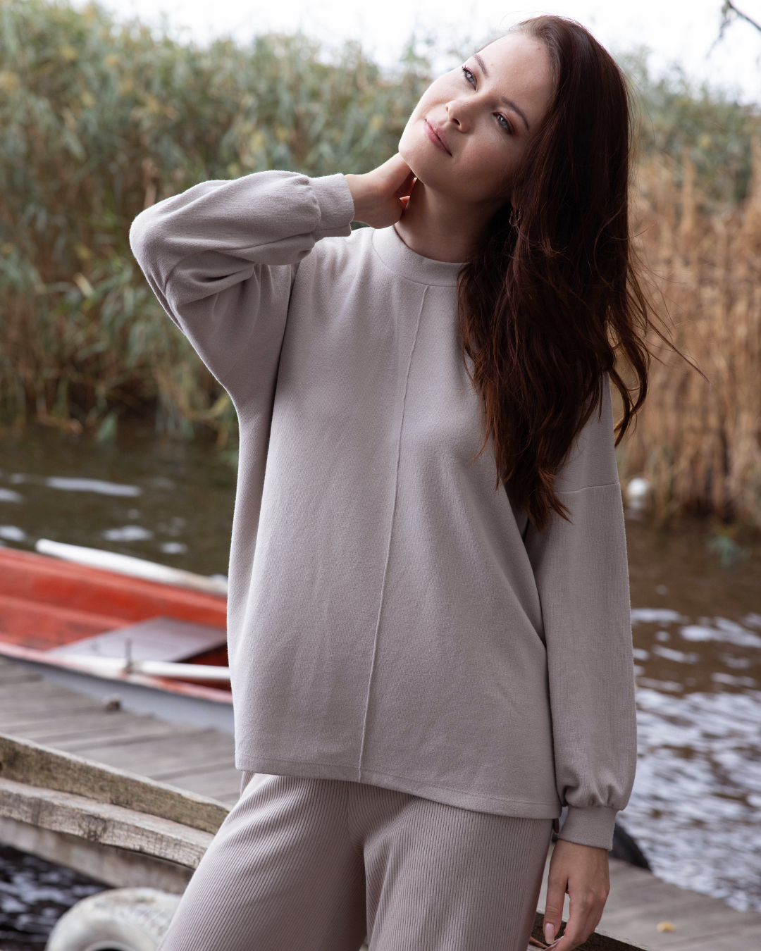 Girls Love بيجاما حريمي دربي مضلع