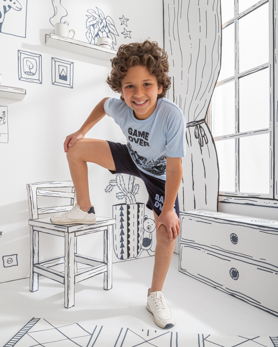 اطفالي game over بيجامه اولادي