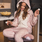Striped Pink Girls Onesie