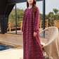 Long sleeve floral night gown