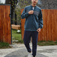 Men's Melton Pajama with zipper and waterproof Cut Temperature below zero 