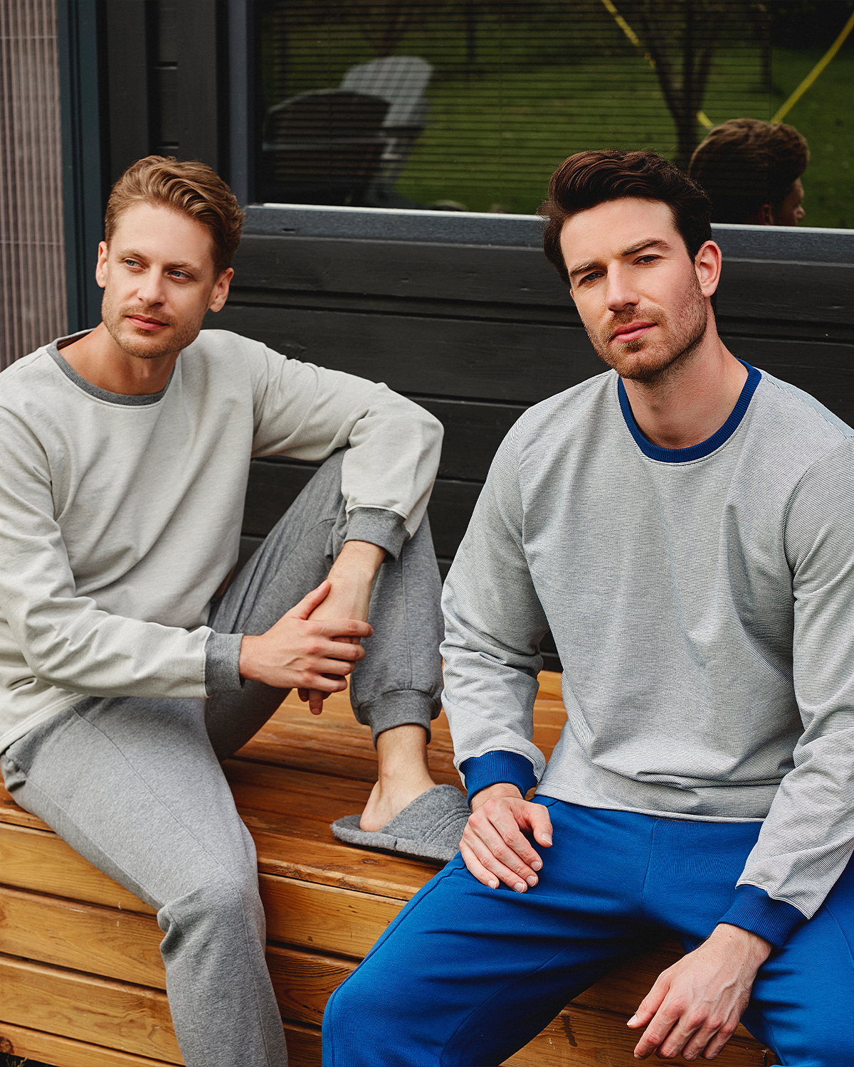 بيجاما رجالي ميلتون سترايب *ميلتون سادة