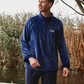 Men's polar zip-up t-shirt