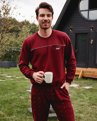 Mountain Guide Men's Milton Long Sleeve Pajamas