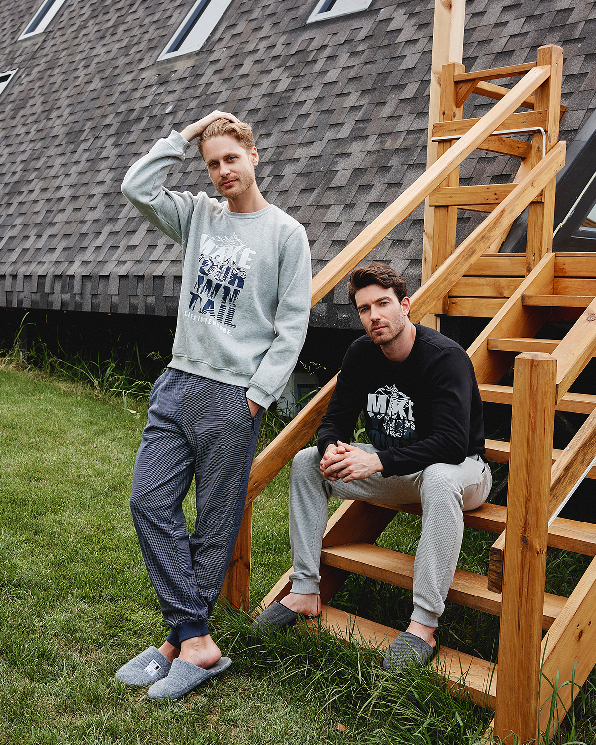 Men's pajamas Make your own trail