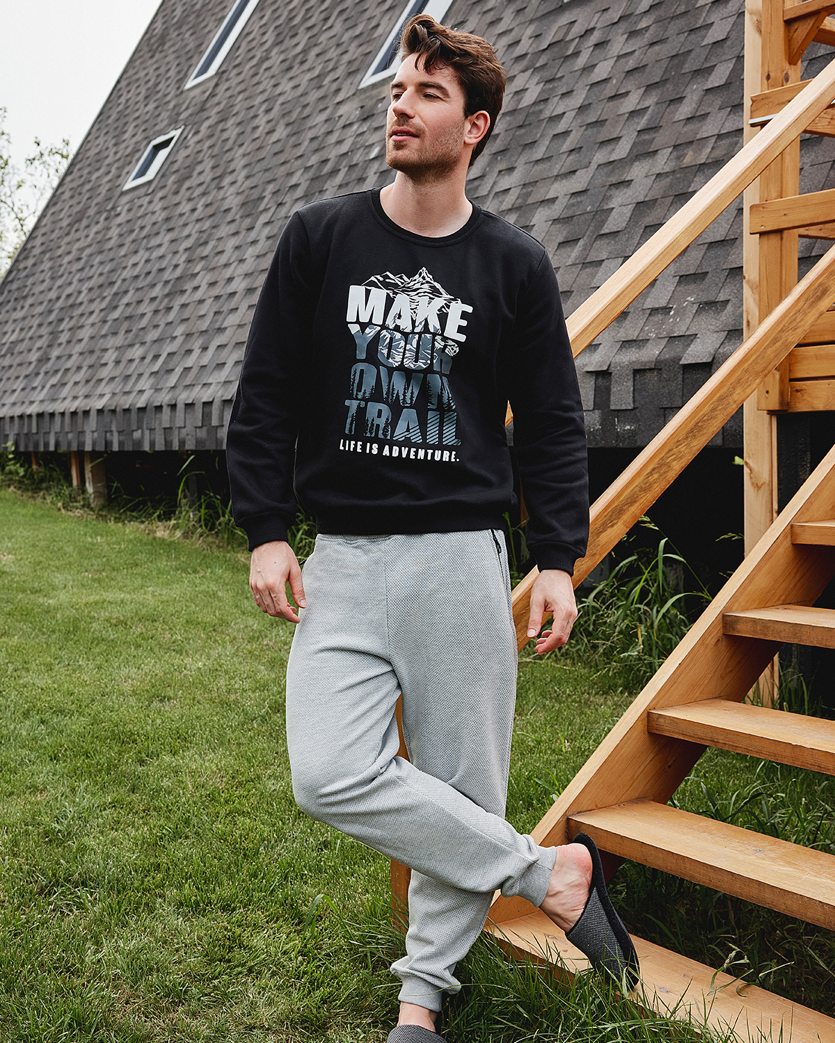 Men's pajamas Make your own trail