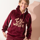 Hello winter boys hooded pajamas 