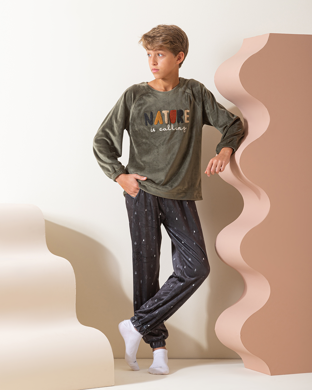 Nature is calling بيجاما أولادي هايدي رَجلان