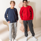 Boys Pajamas mixed fabrics with a print Don't look back