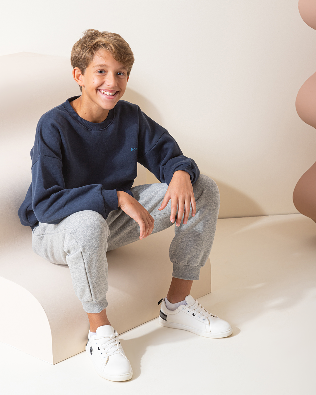 Boys Pajamas mixed fabrics with a print Don't look back