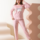 Girls' long sleeve pajamas Fluffy and fancy