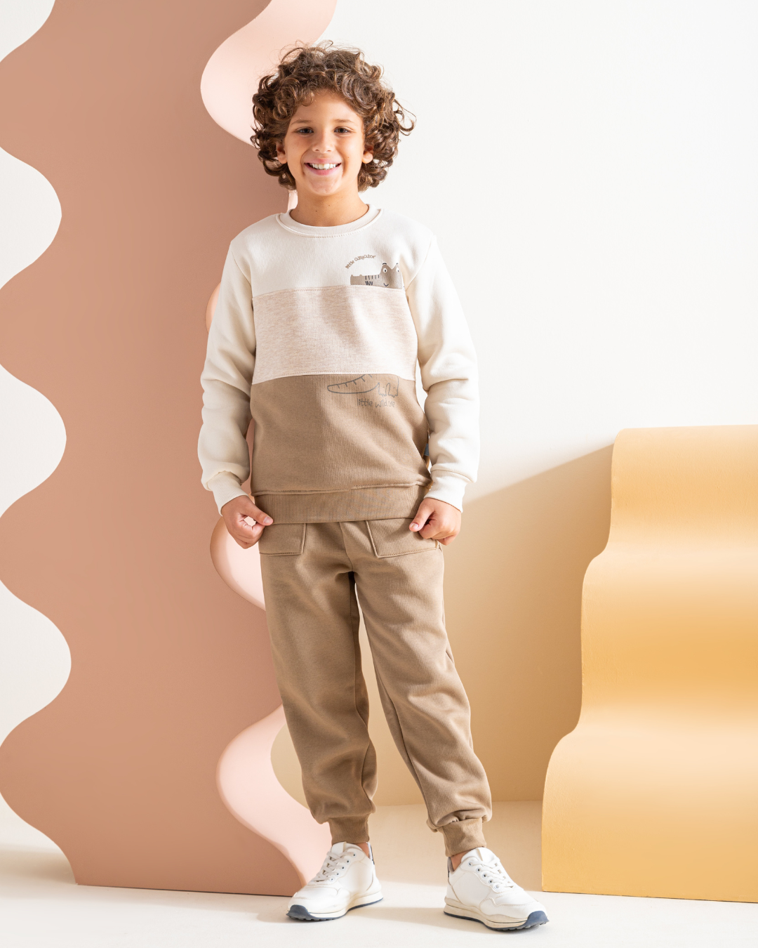 Boys long sleeve pajama little alligator 