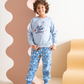 Sweet Dreams Children's pajamas for boys, plain, with printed Milton
