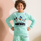 Mickey and friends بيجاما أولادي كُم رَجلان