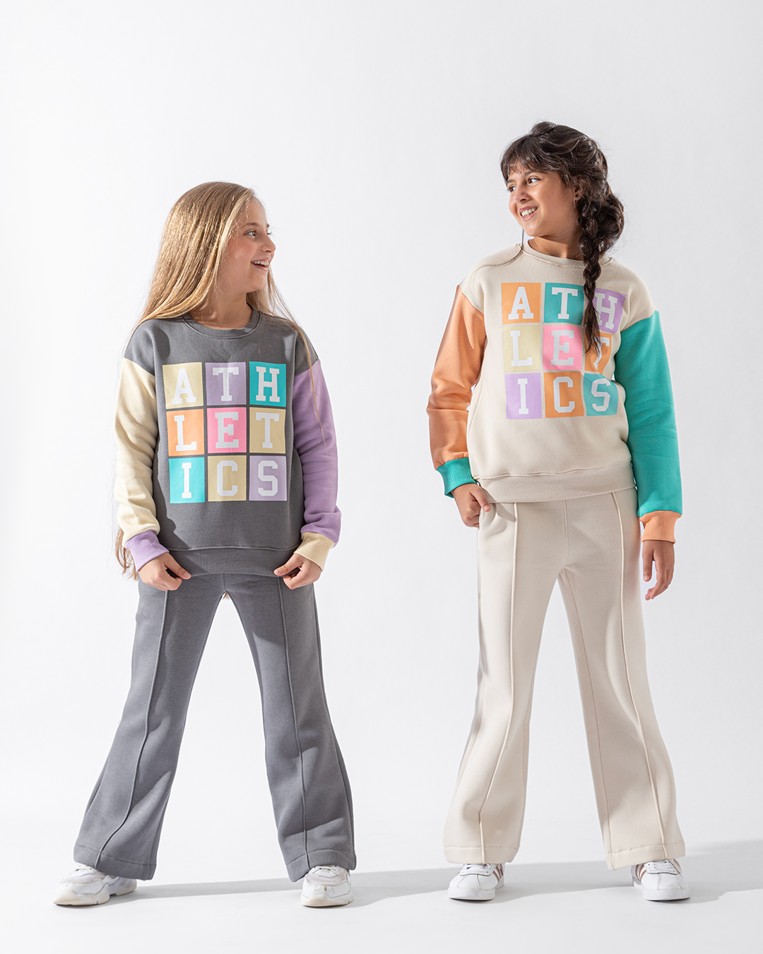 Athelitic Girls' pajamas, medium